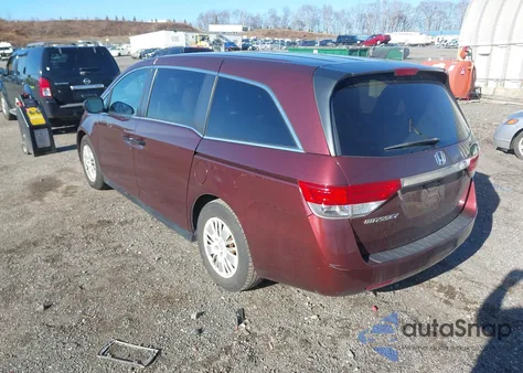 2016 Honda Odyssey Lx из США, поврежденный, VIN 5FNRL5H24GB051658